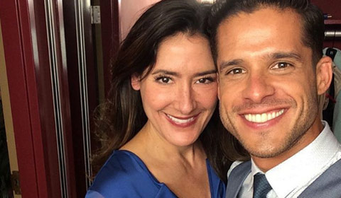 Y&R's Miles Gaston Villanueva shares heartfelt goodbye to co-star Alicia Coppola